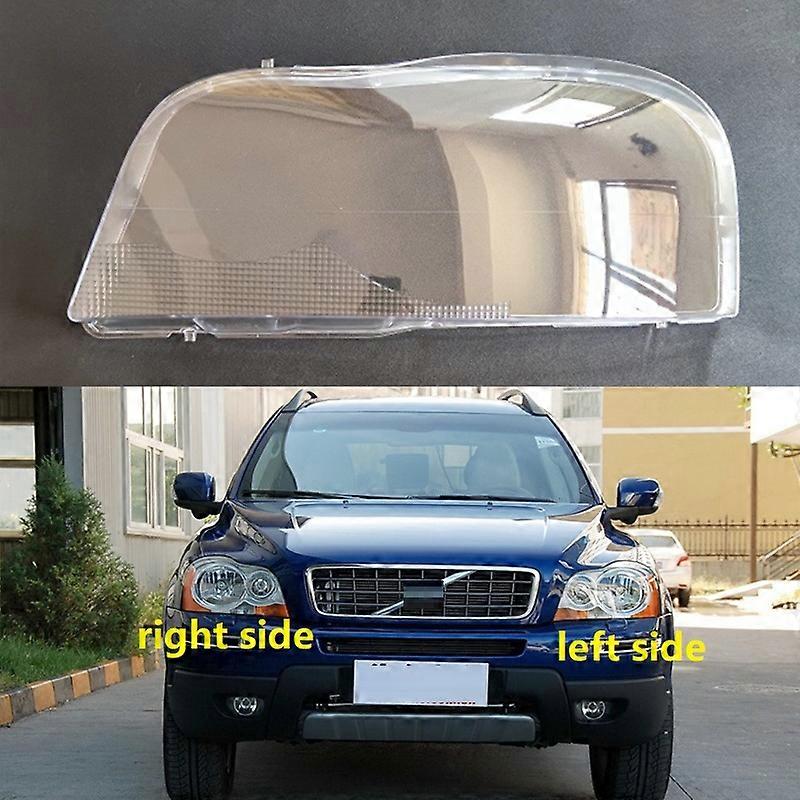 Auto Scheinwerfer Linsenschale Scheinwerferabdeckung Transparent Lichtschirm Plexiglas Lichtschirm Scheinwerfer Maske Für Volvo XC90 2004-2013