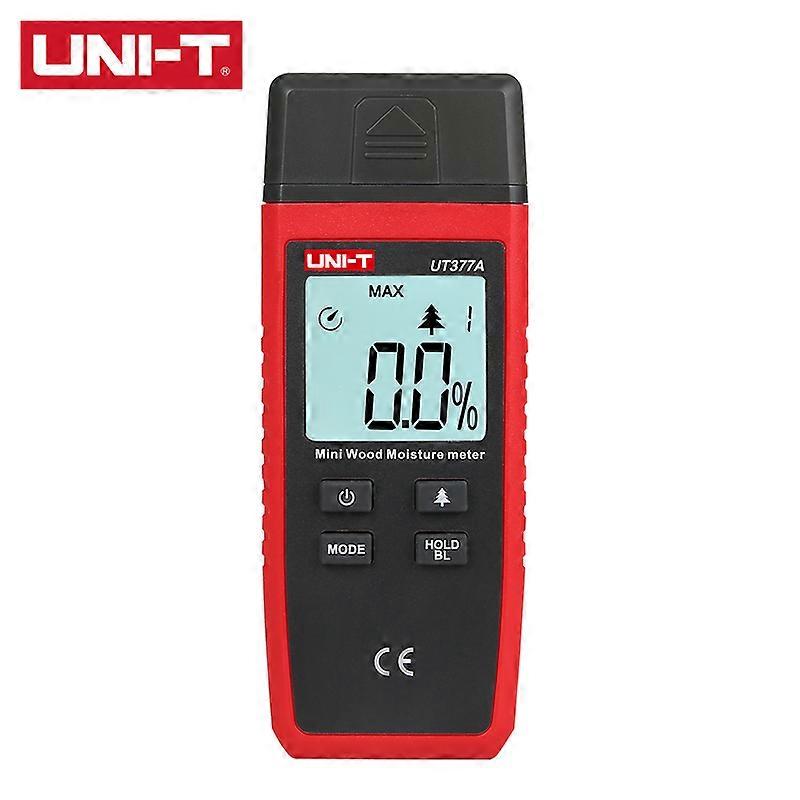 UNI-T Wood Moisture Meter UT377A 4 Types of Wood Categories (28 tree species reference) LCD Backlight