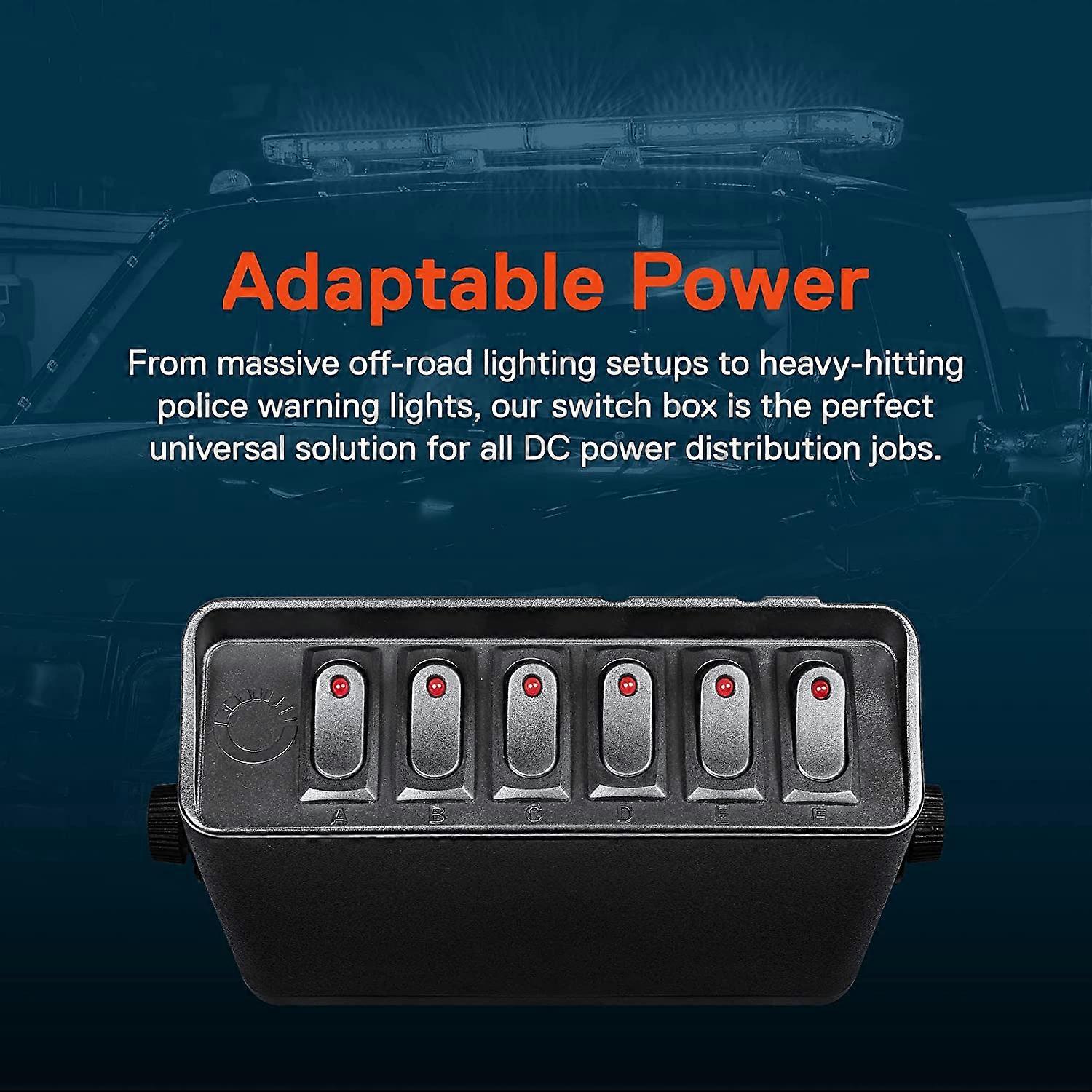 Greluma 1 Stuk 4 Gang Tuimelschakelaar Paneel Toggle Dashboard, AAN/Uit Voorbedrade Tuimelschakelaar Blauwe Achtergrondverlichte Schakelaar voor Automobiel Auto Marine Boot RV Greluma 1 Stuk 4 Gang Tuimelschakelaar Paneel Toggle Dashboard, AAN/Uit Voorbedrade Tuimelschakelaar Blauwe Achtergrondverlichte Schakelaar voor Automobiel Auto Marine Boot RV