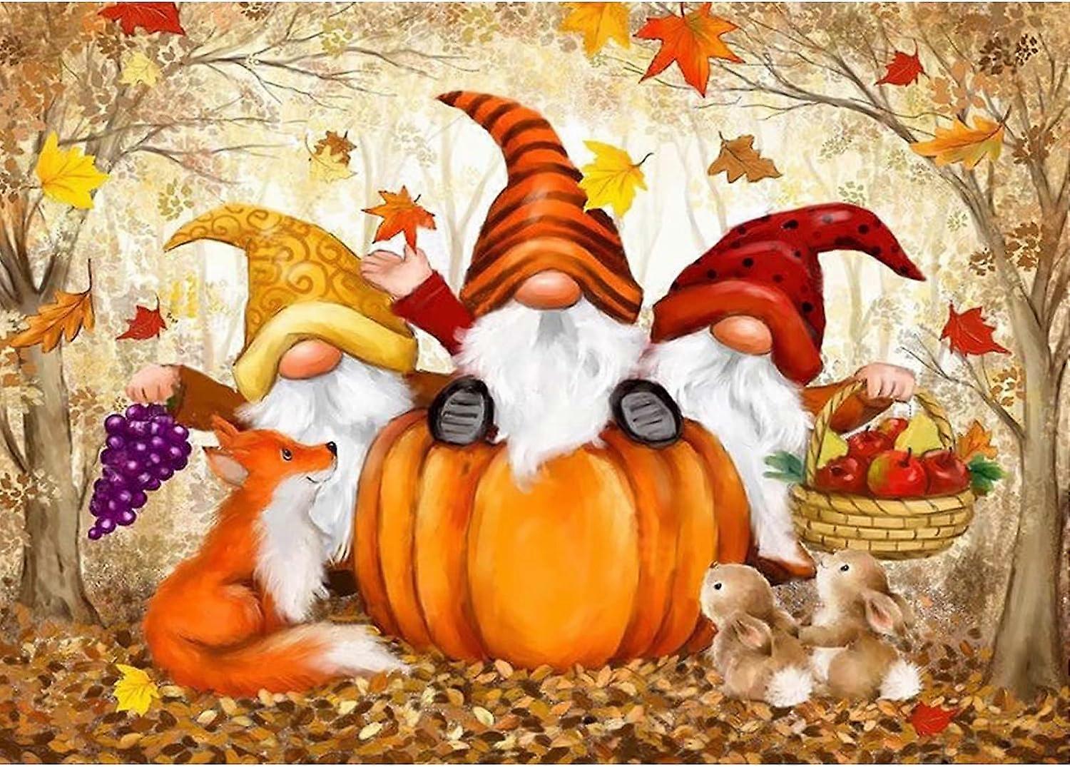 Dverger 5D diamantmalingssett 30x40 cm H