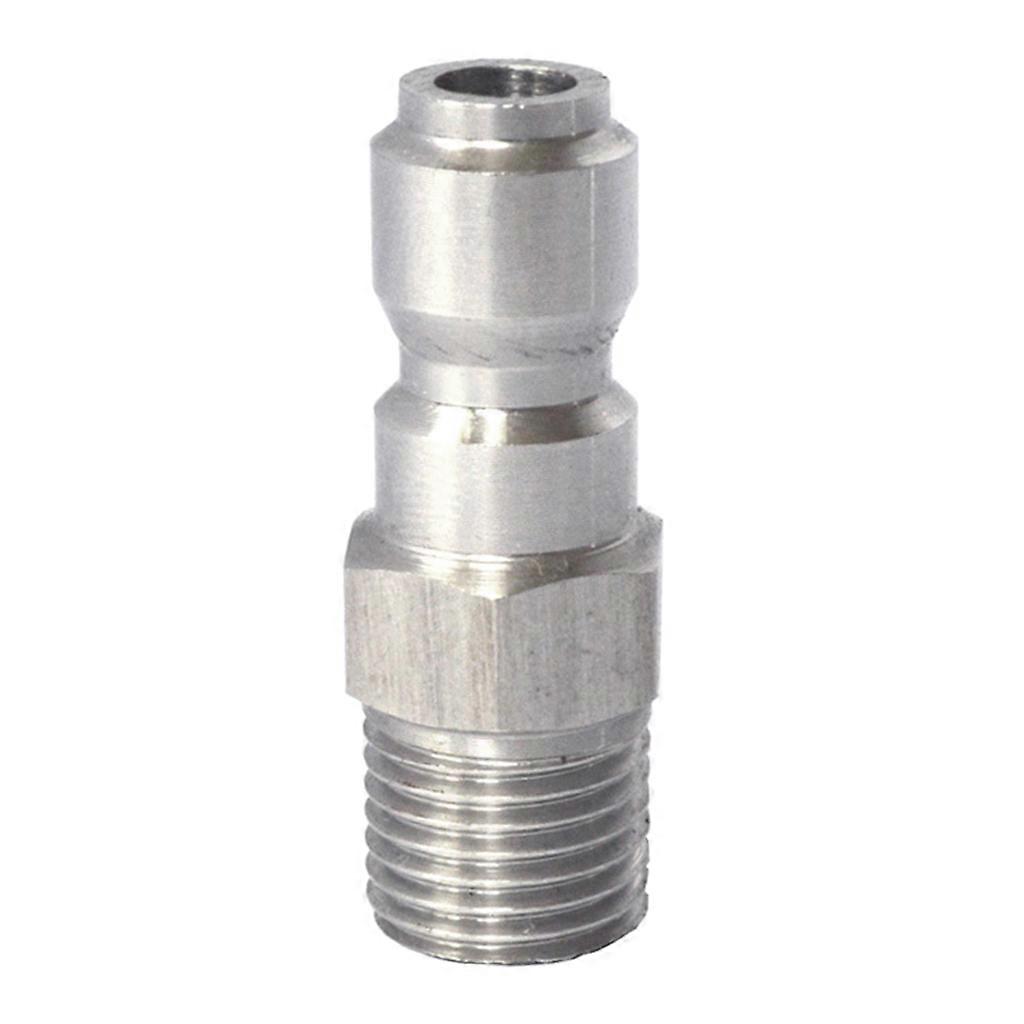 High Pressure Washer Fittings 1/4" Plug Snow Foam Lance Nozzle Quick Connector