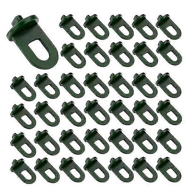 Greenhouse Clips Set Of 50 With Extra Strong Hold And Eyelets - The Best Trellis And The Best Plant Holder For Your Greenhouse