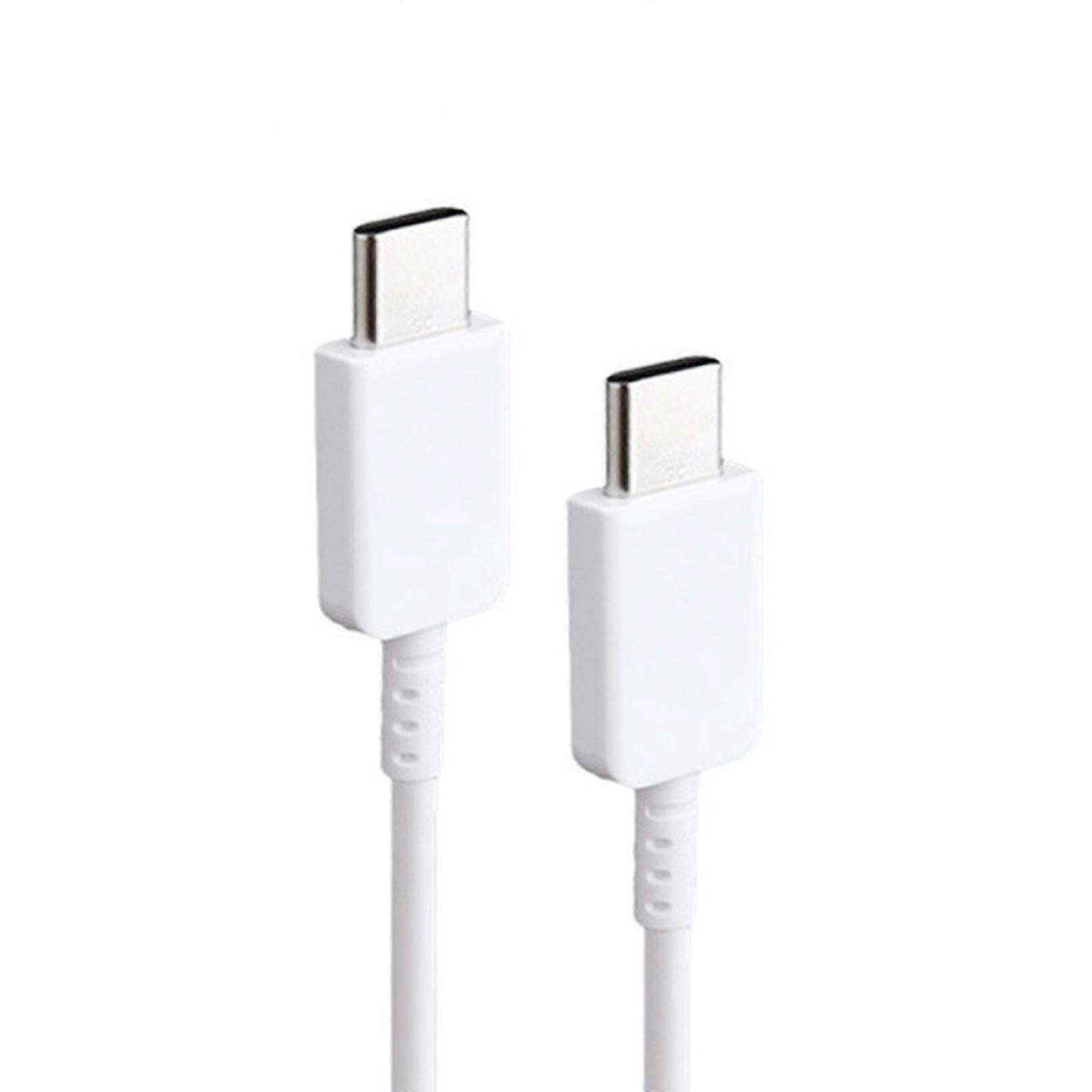 XJ-69 1m 3A Type-C to Type-C TPU Data Cable 1 PC