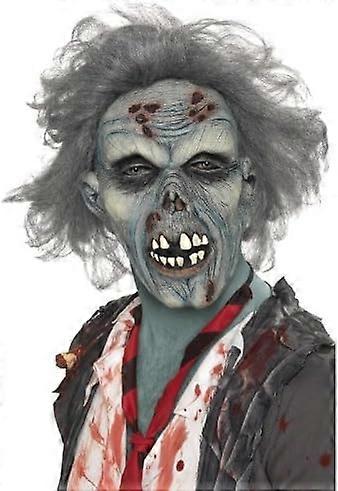 1 pieza Zombie Blue Latex Mask