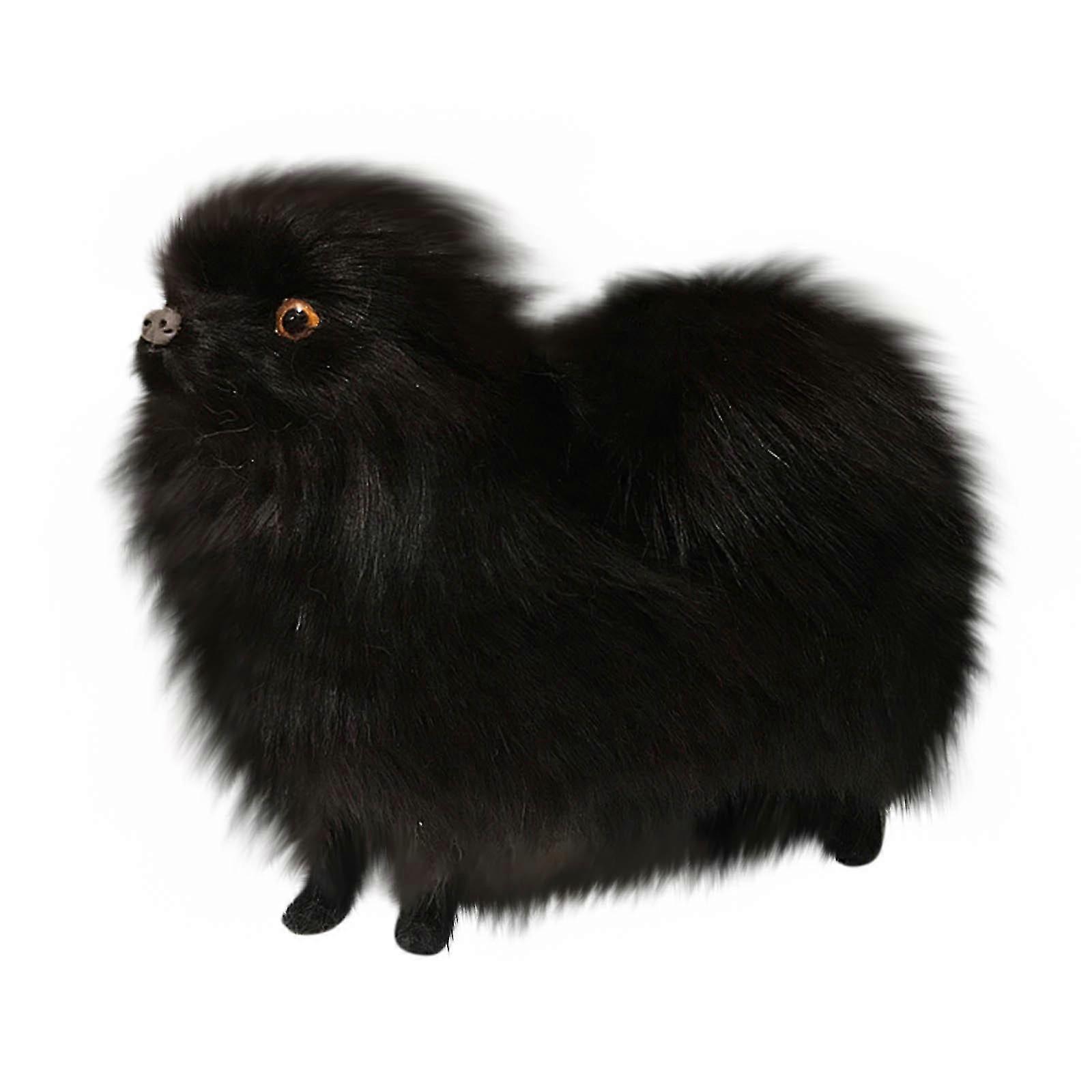 Børnelegetøj Simulation Model Simulation Pomeranian Dog Model Plys Legetøj Børns gaver