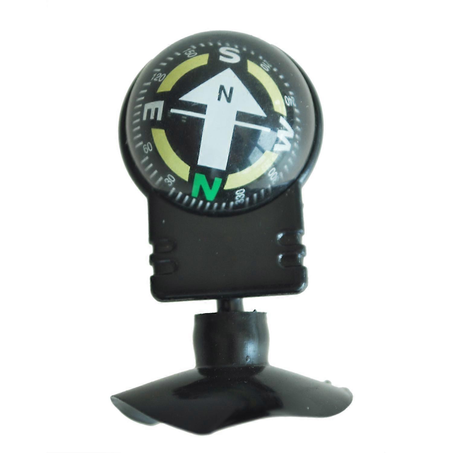 Compass Dashboard Dash Mount Navigation Car Boat Truck Suction Black