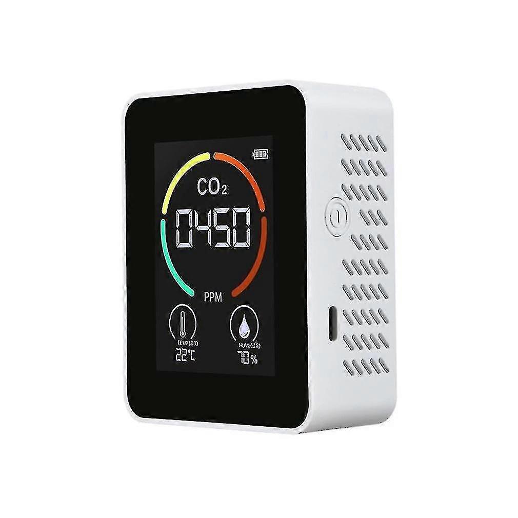 Indoor Co2 Sensor Co2 Meter Digital Air Detector Intelligent Air Quality Analyzer
