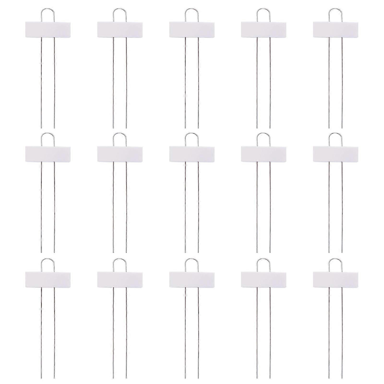 15Pcs Plant Label Stakes Wide Application Rust-proof Water-Proof Not Easy to Deform Reusable Plant Labeling Stand Steadily Garden Tag Labels Stakes Ya