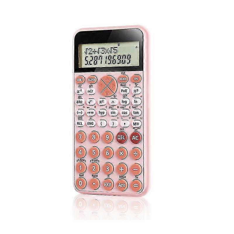 New Science Function Big Large Screen Calculator 240 Functions Solar And Battery Two Ways Power Fraction Hyperbolic For Students