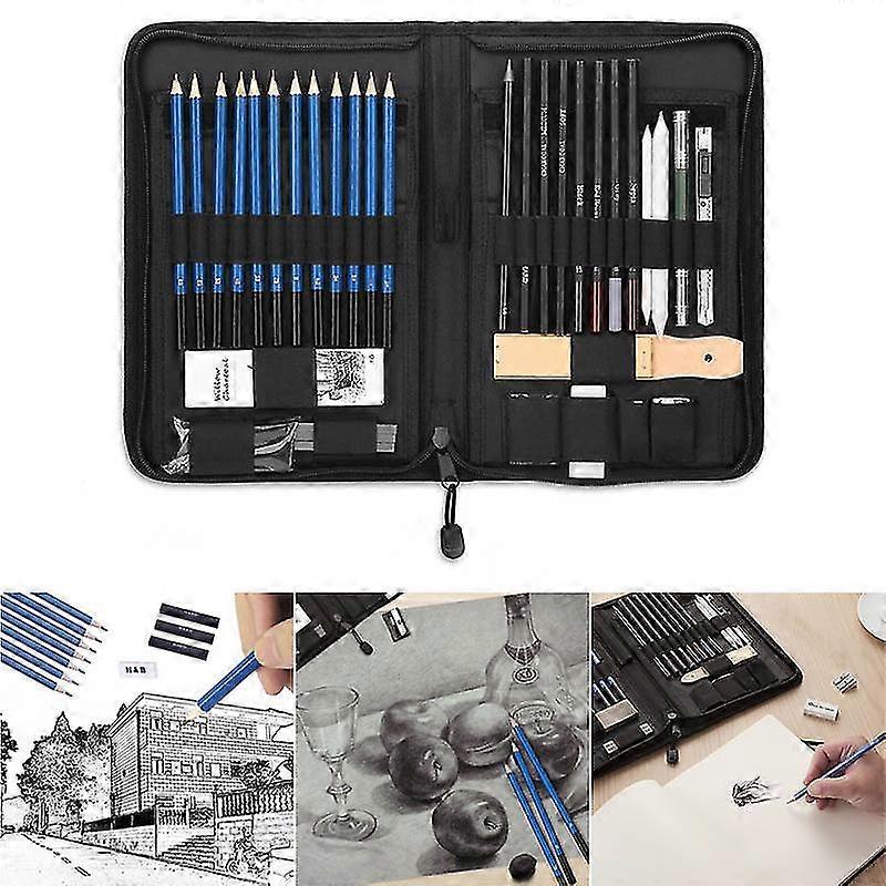 40pcs Set Sketng Pencils Ing Sketch Kit Graphite For Artist Engineering
