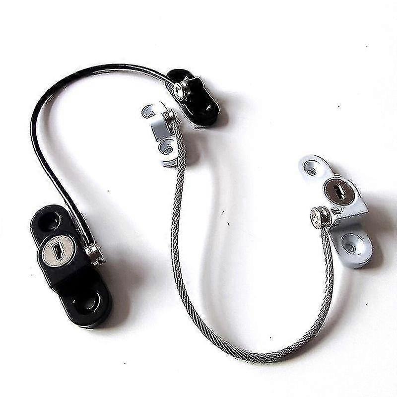 Safety Locks Window Door Cable Ventilator Kid Locking Keyed Restrictor For Falling W