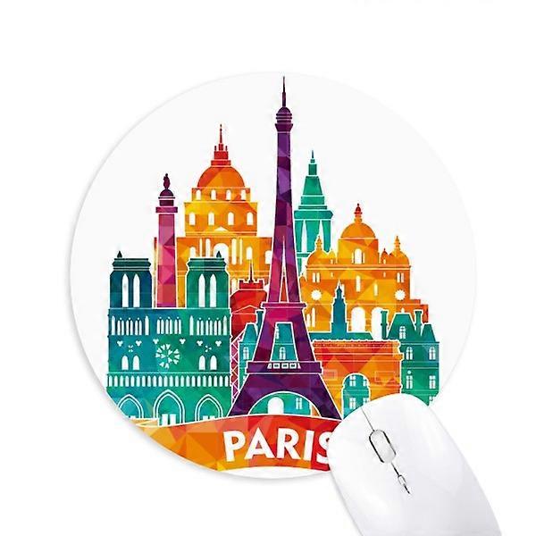 Schloss Paris Frankreich Eiffelturm Mauspad