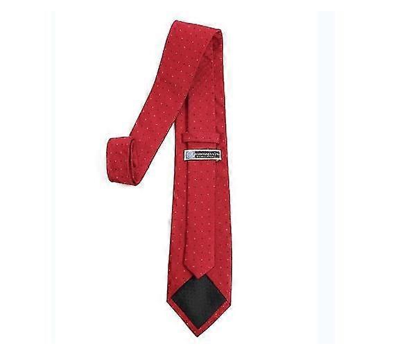 Mens Classic Solid Color Slim Tie