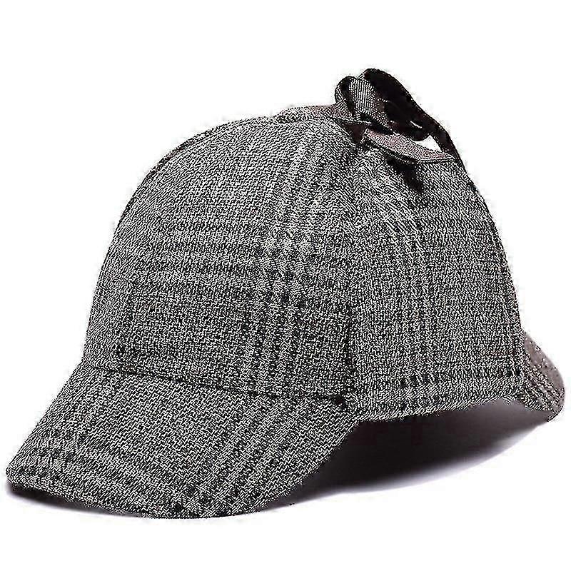 1 kpl Sherlock Holmes Etsivä barettihattu Unisex Cosplay tarvikkeet (d-583-a)