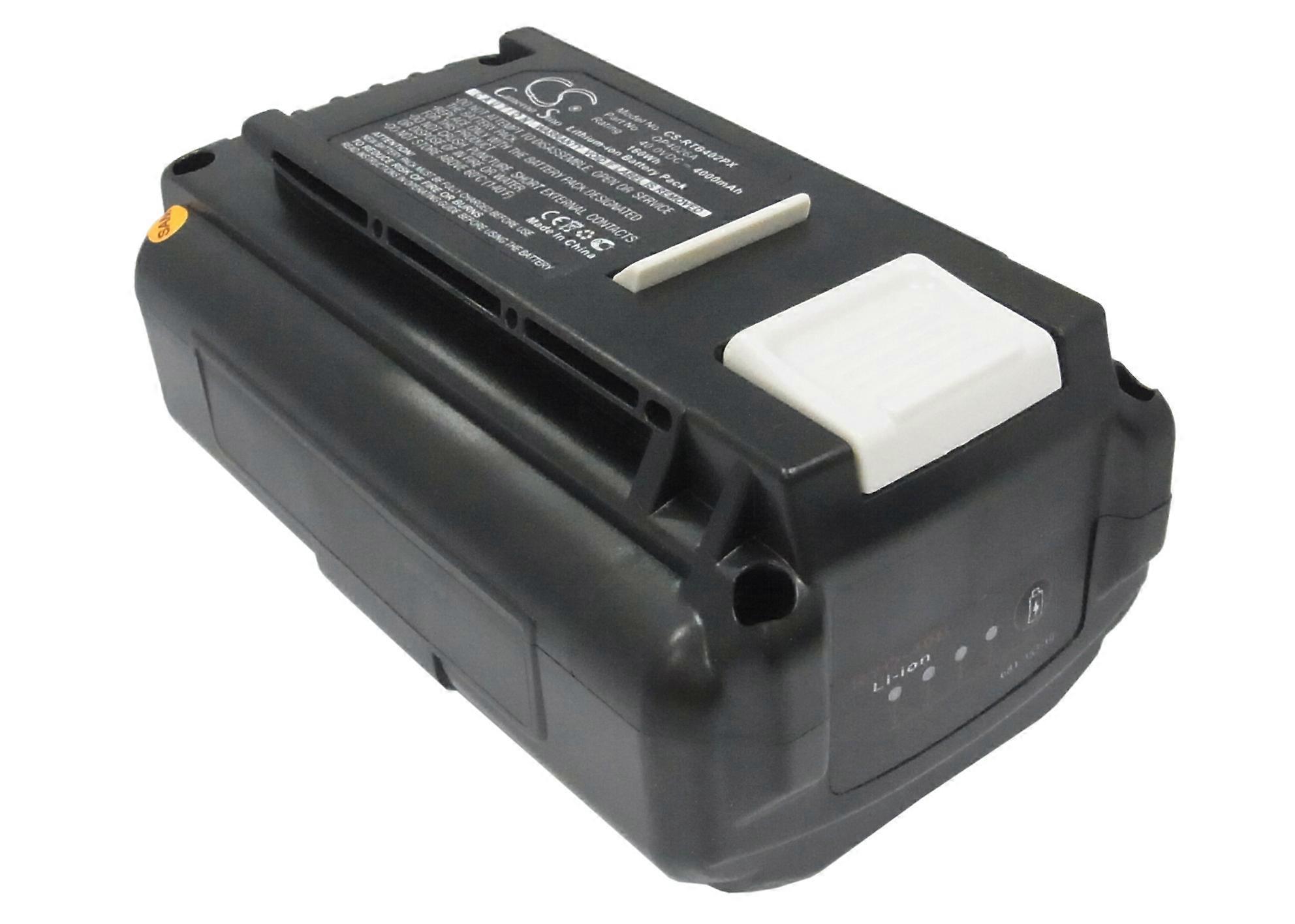 Battery for Ryobi 40V RY40002 OP4026 OP4026A OP4050A OP40261 OP4050 4000mAh