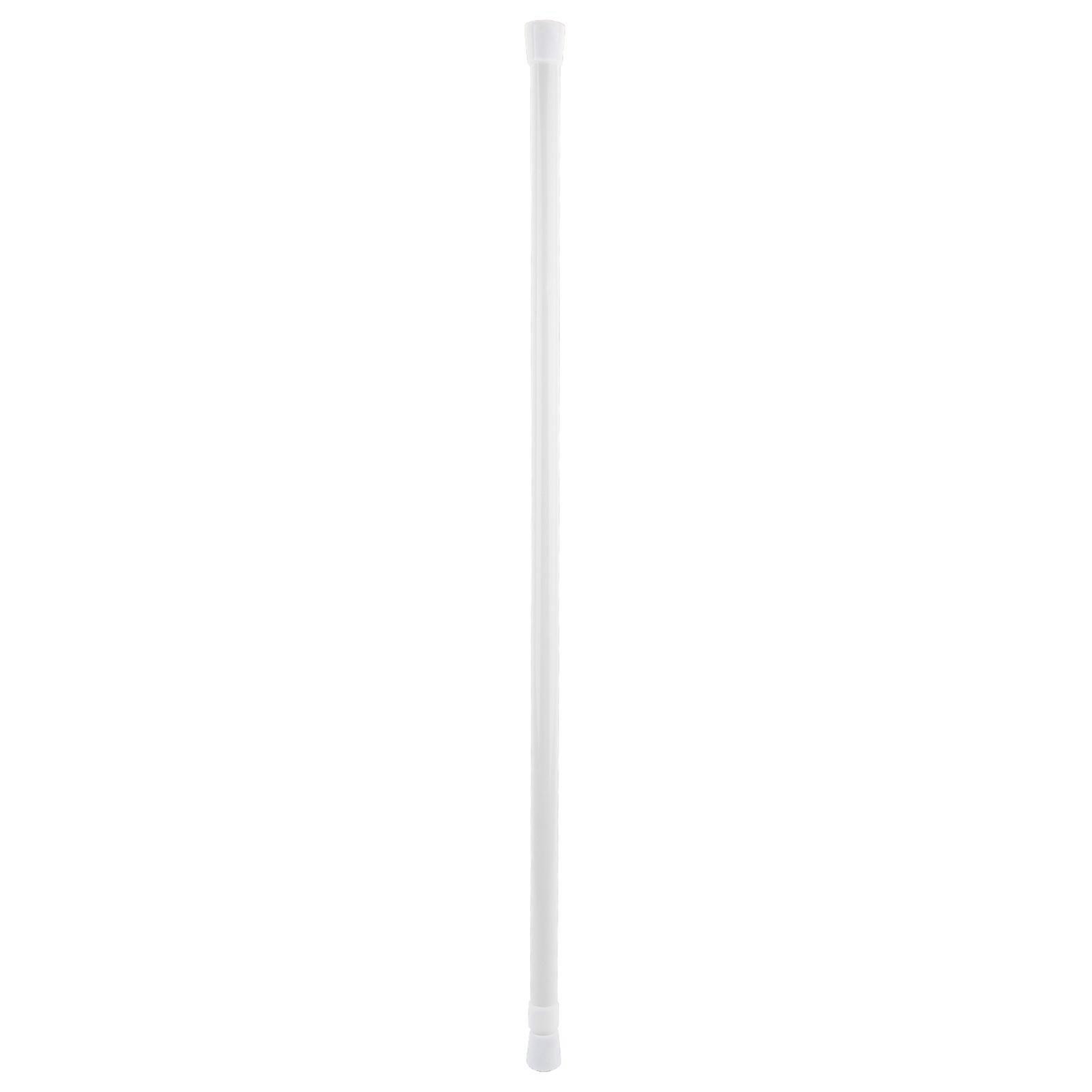 Extendable Spring Telescopic Shower Bathroom Window Curtain Rail Loaded Pole Rod 85~150cm