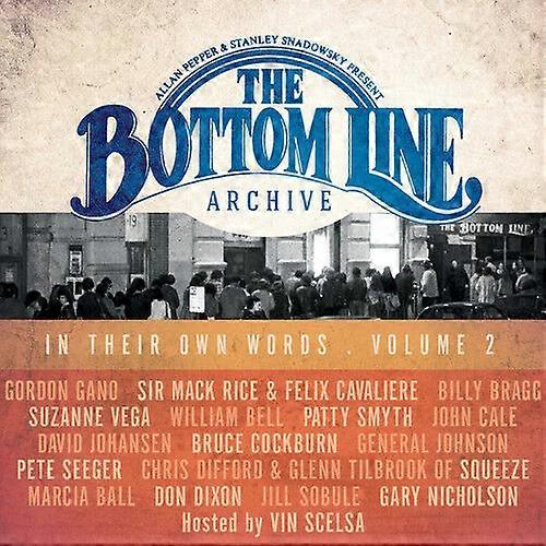 Various Artists The Bottom Line Archive In Their Own Words - Volume 2 CD