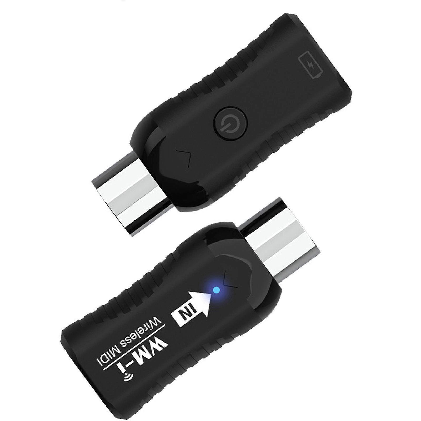 Plug and Play Support Audio Receiver Transmitter For MIDI Wireless Guitar System