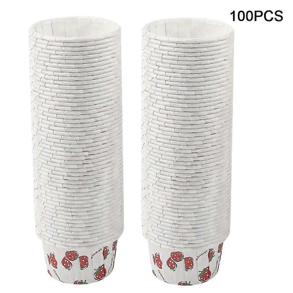 100PCS Mini Cupcake Liners Paper Round Cake Baking Cups Muffin Cases Home Party Wedding
