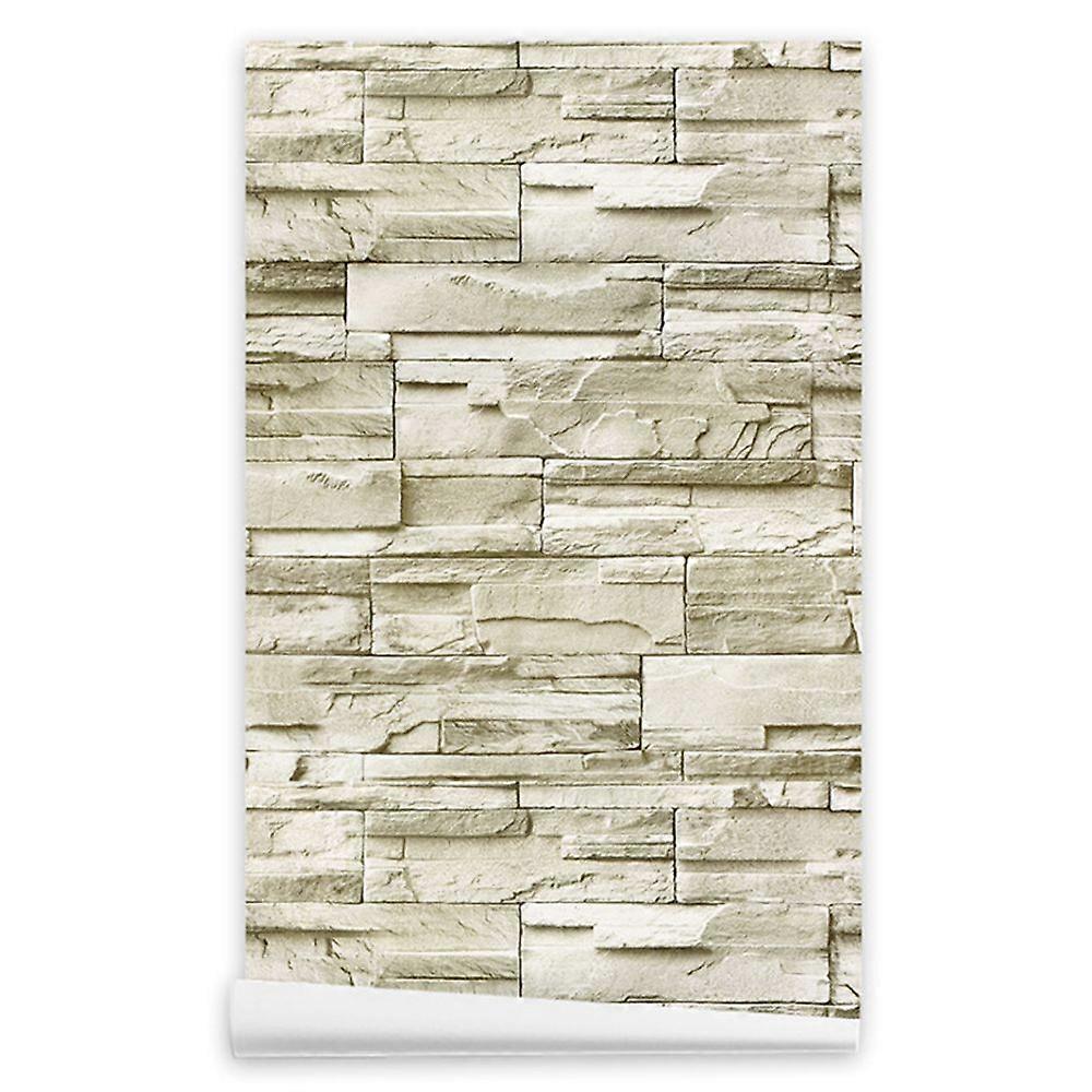 Retro brick pattern PVC self -adhesive sticker