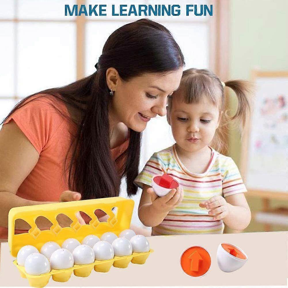 Toddler STEM Easter Eggs Toys