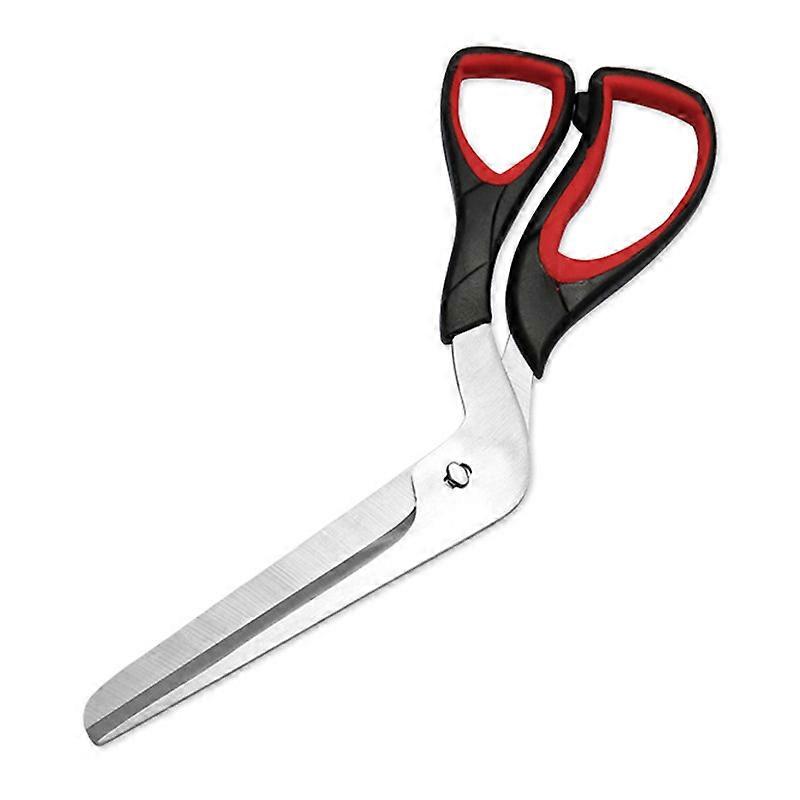 Pizza Scissors Cutter with Detachable Ergonomic Grip for Easy Slicing