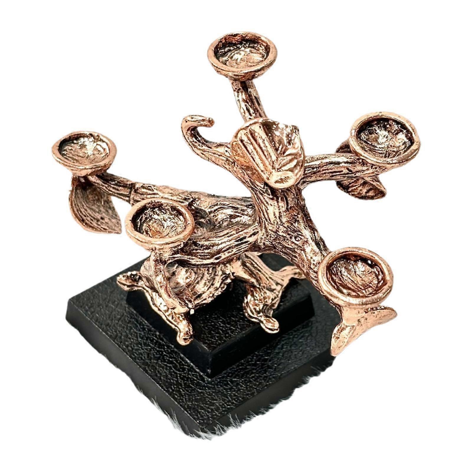 Crystal Ball Stand Sturdy Metal Rock Display Stand for Crystal Agate Rock