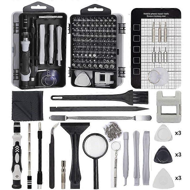 Magnetic Precision Screwdriver Repair Kit (136 Tools)