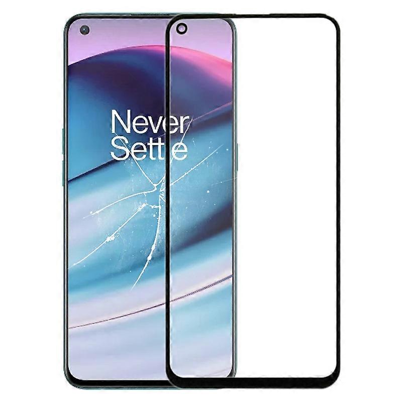 OnePlus Nord CE 5G EB2101 EB2103フロントスクリーンアウターガラスレンズ、OCA光学的に透明な接着剤付き