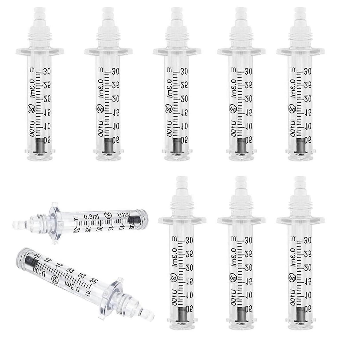 Empty Ampoule Nozzle - Disposable ,Individually Wrapped (10pcs) 0.3ML