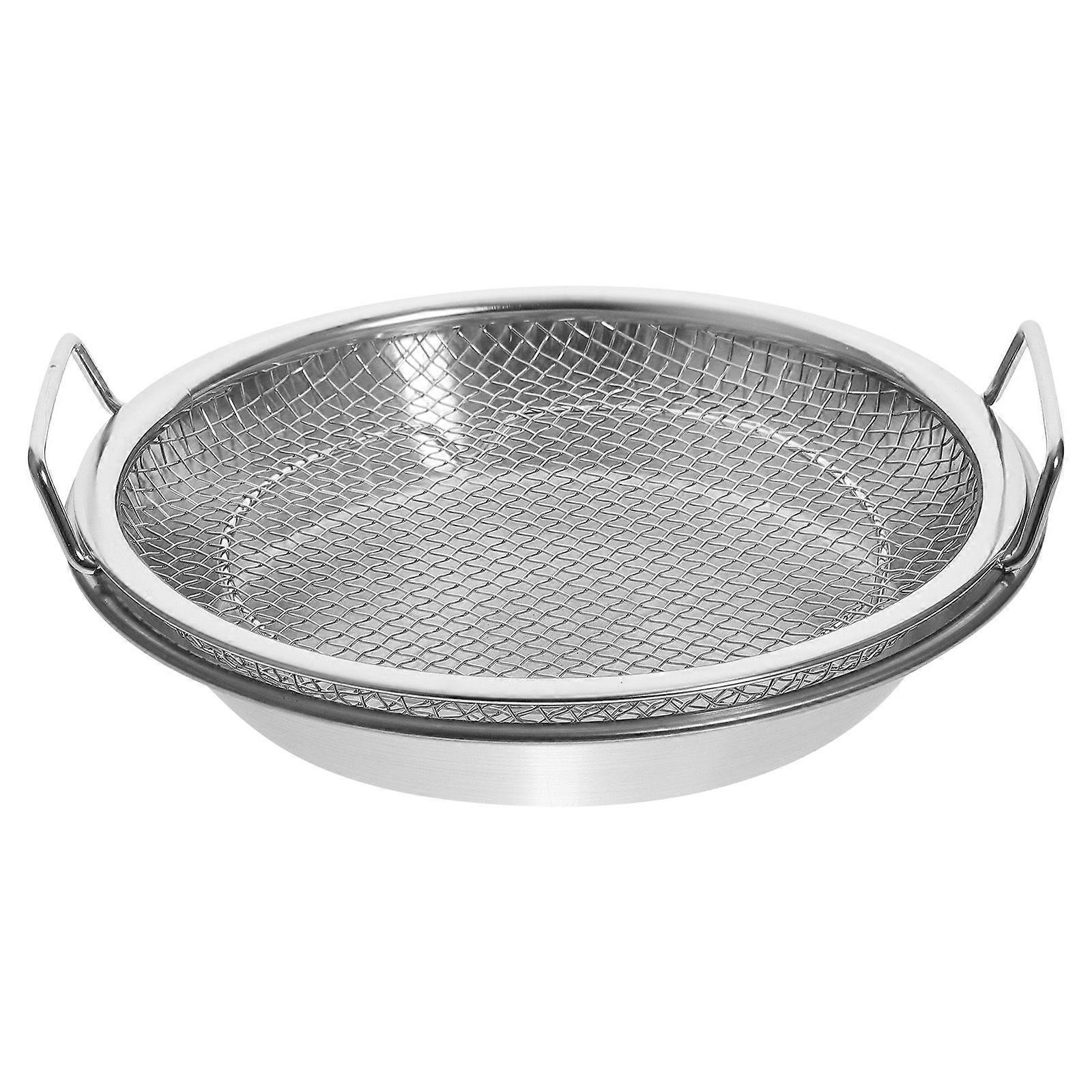1 Ensemble De Filtre D’huile Net Fried Food Plateau De Service Snack Cooling Net Huile Drainant Plat