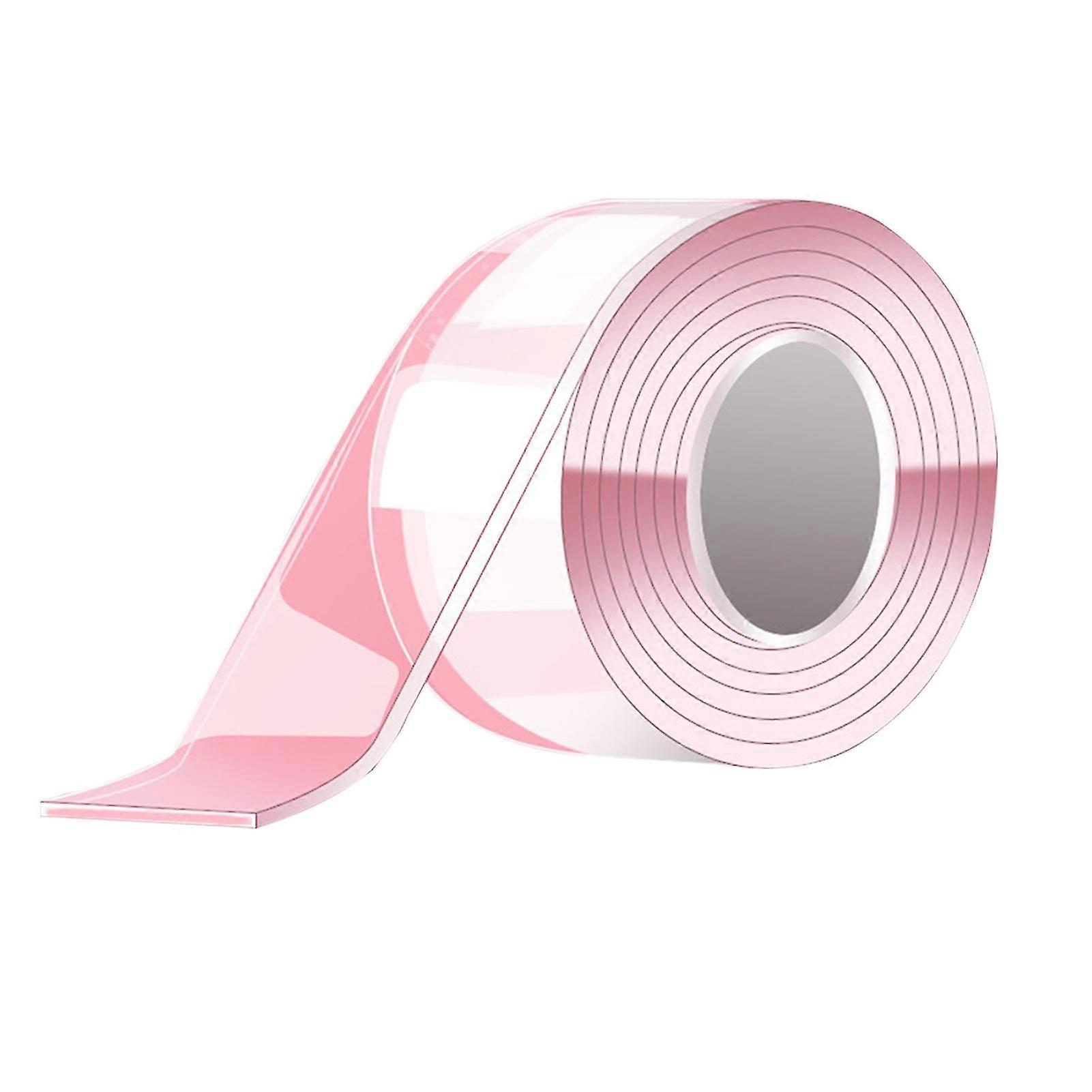 DIY Bubble Tape Kits Double-Sided Adhesive Tape with Straw Glitter Clear Bubble Balloons Tape