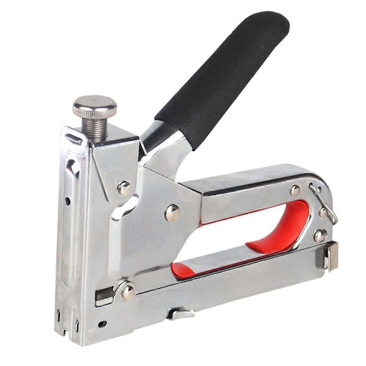 Manual Three-Purpose Nail Stapler T Nail Code Nail U Nail Woodworking Oil Painting Tool Stapler Sil