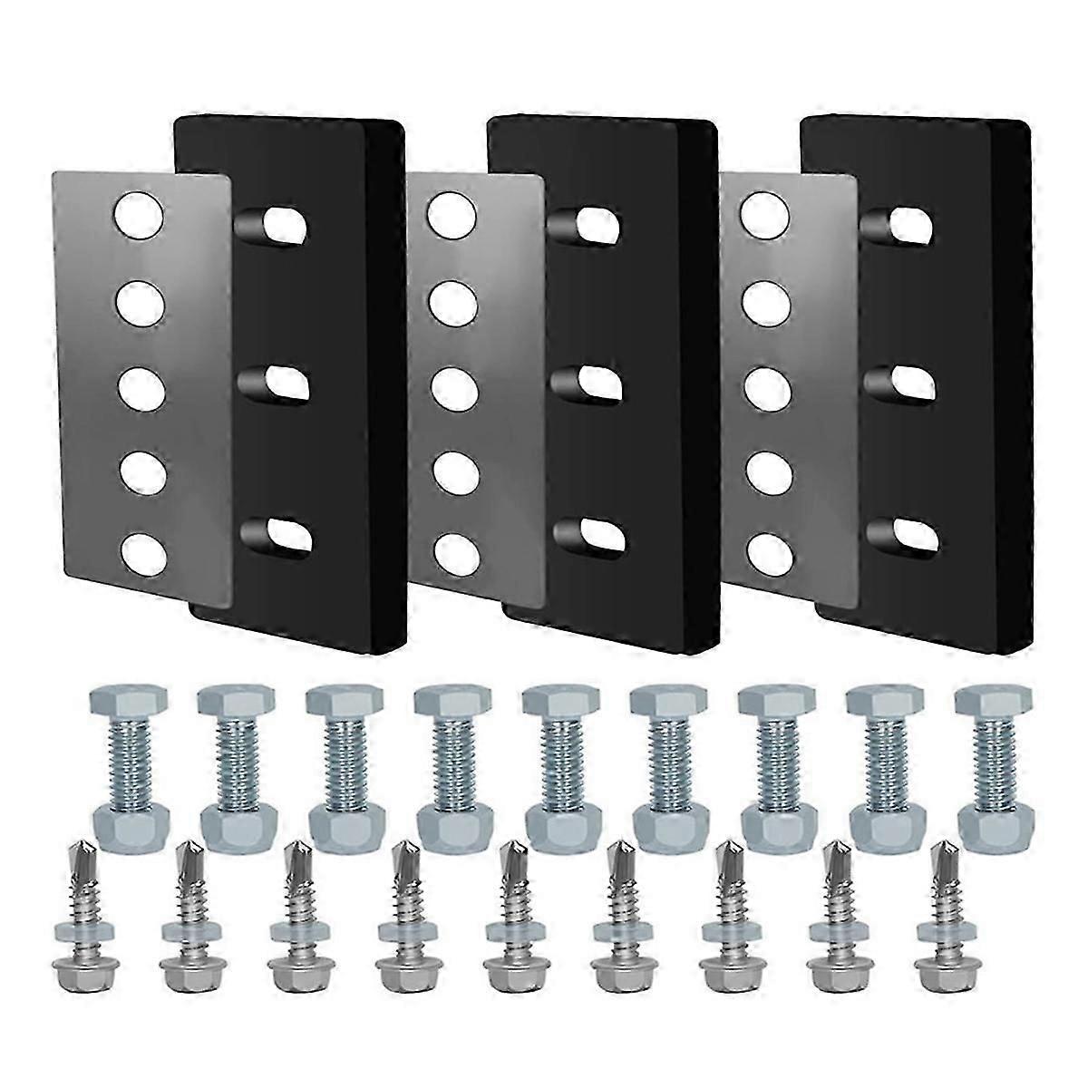 Snow Blower Impeller Modification Kit - 1/4Inch 3-Blade Universal, for Modifies 2-Stage Machine