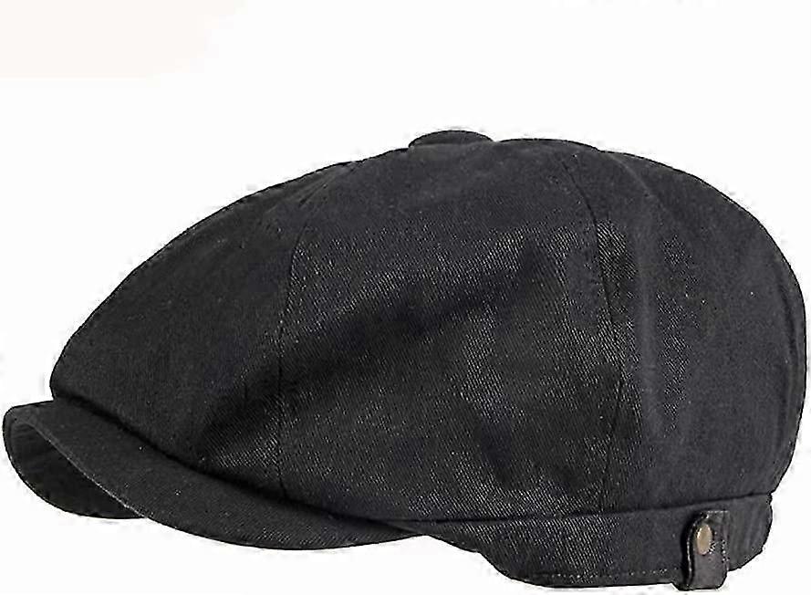 Caps Spring Summer Octagonal Hats Men Eight Cap Flat Peaked Beret A