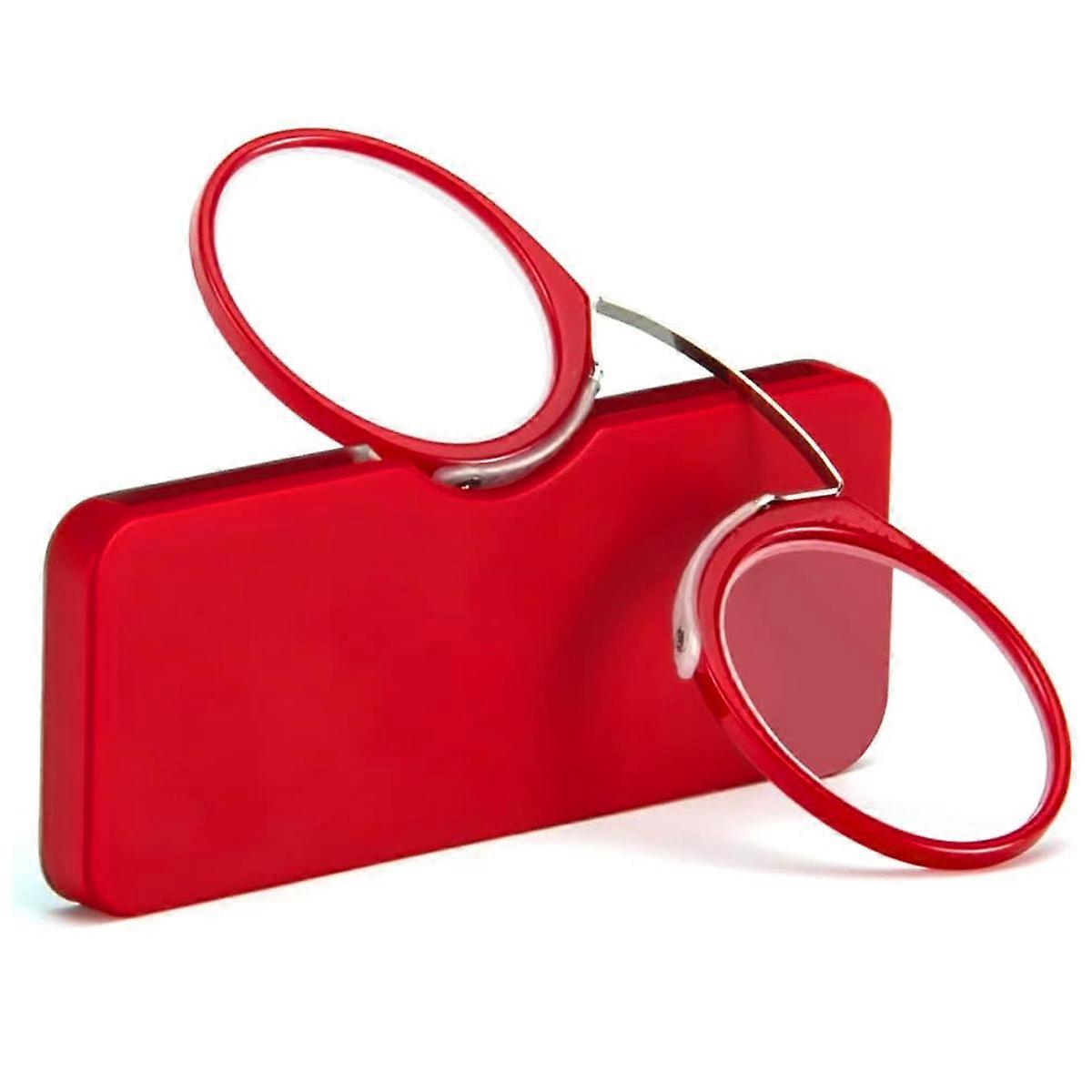 Mini Reading Glasses With Nose Clip