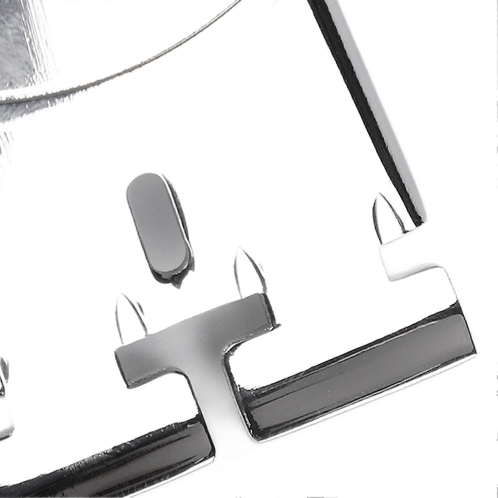 2024 5 String Banjo Tailpiece Zinc Alloy Chrome Color Banjo Tailpiece Plate with Spring Action Cover