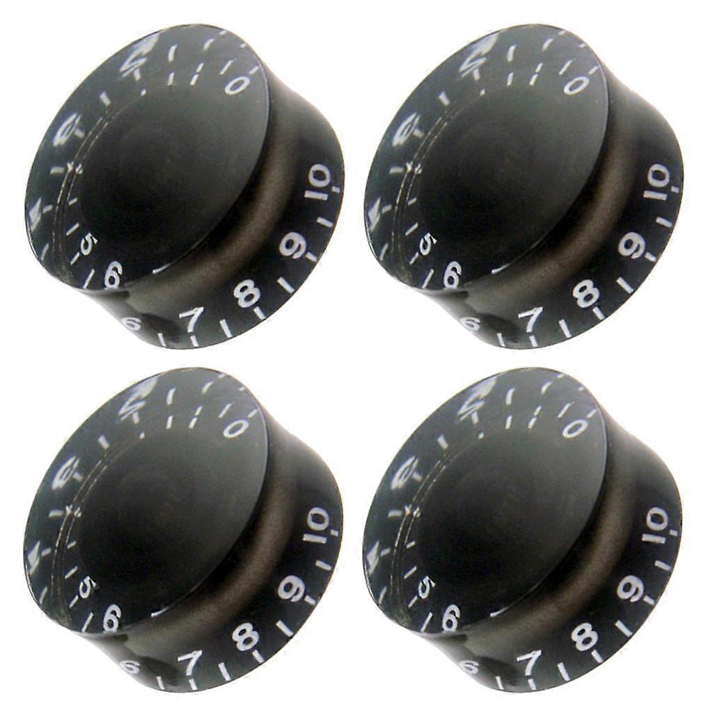 4 Pieces Guitar Speed Control Knobs for Electric Guitar Accs