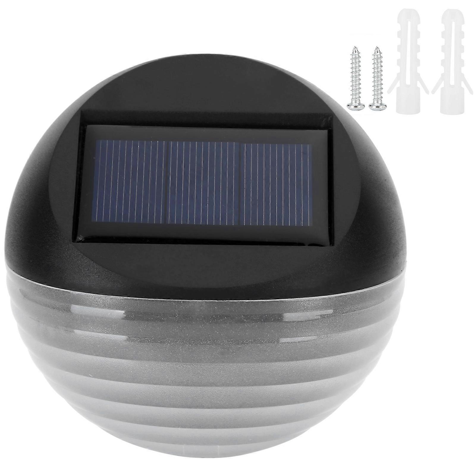 Solar Wall Light Semicircular Smart Sensor Outdoor Waterproof Decorative Landscape Lighting