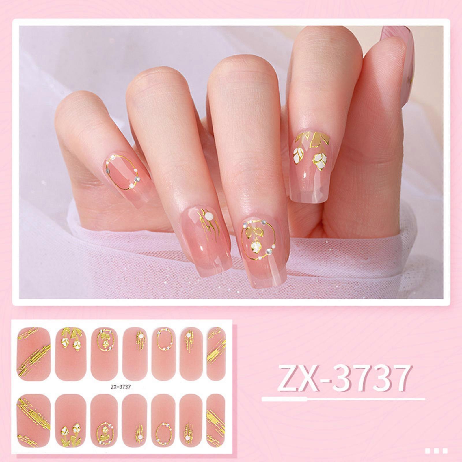 Full Cover Nail Stickers Nail Tips Manicure Decoration Designer