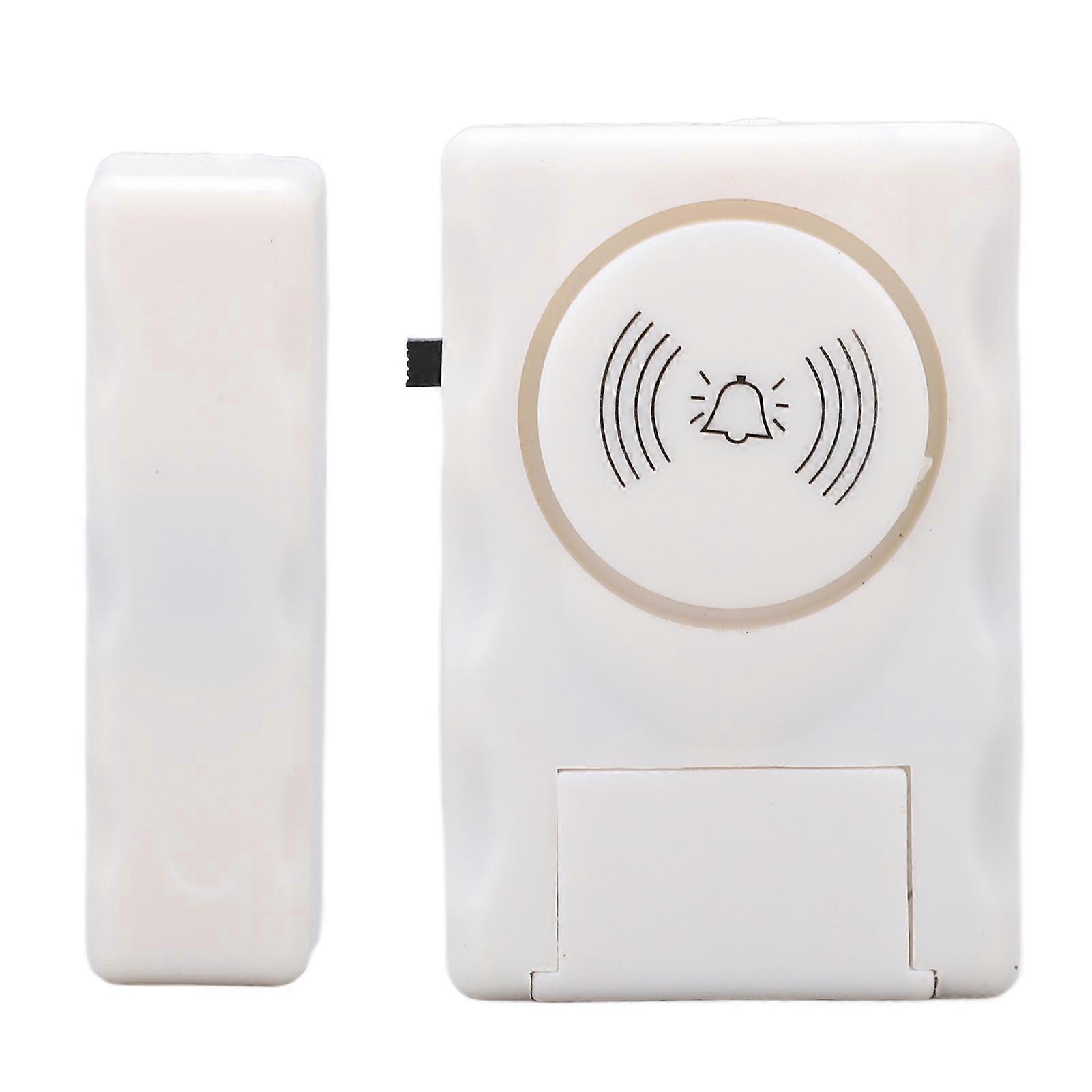 Wireless Door Window Alarm Sensor: Easy Install, 105dB Alert, Built-in Battery