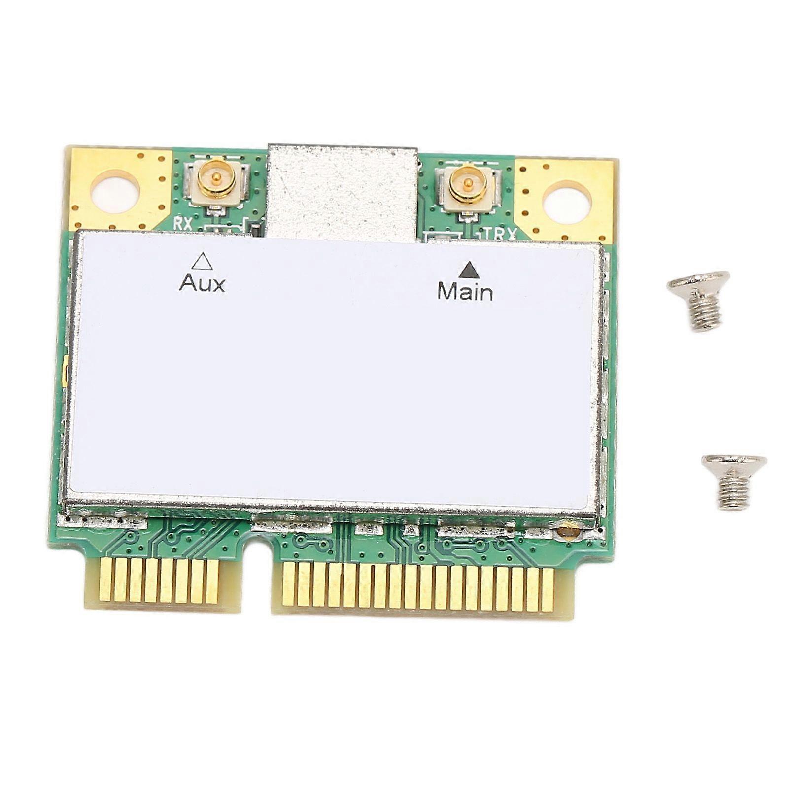 Mini PCIE Wireless Network Card 2.4GHz 150Mbps High Speed Plug and Play WLAN Card Adapter for Computer