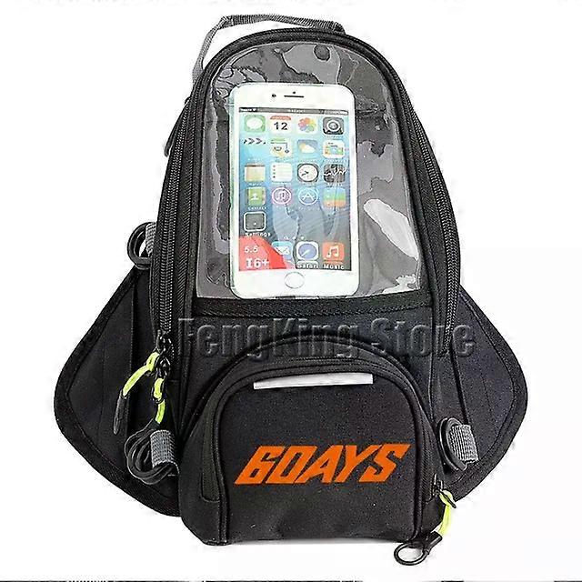 Motorcycle Magnetic Bag Riding Bag Navigation Fuel Tank Bag Large Screen compatible for EXC XC-W TPI Six Days