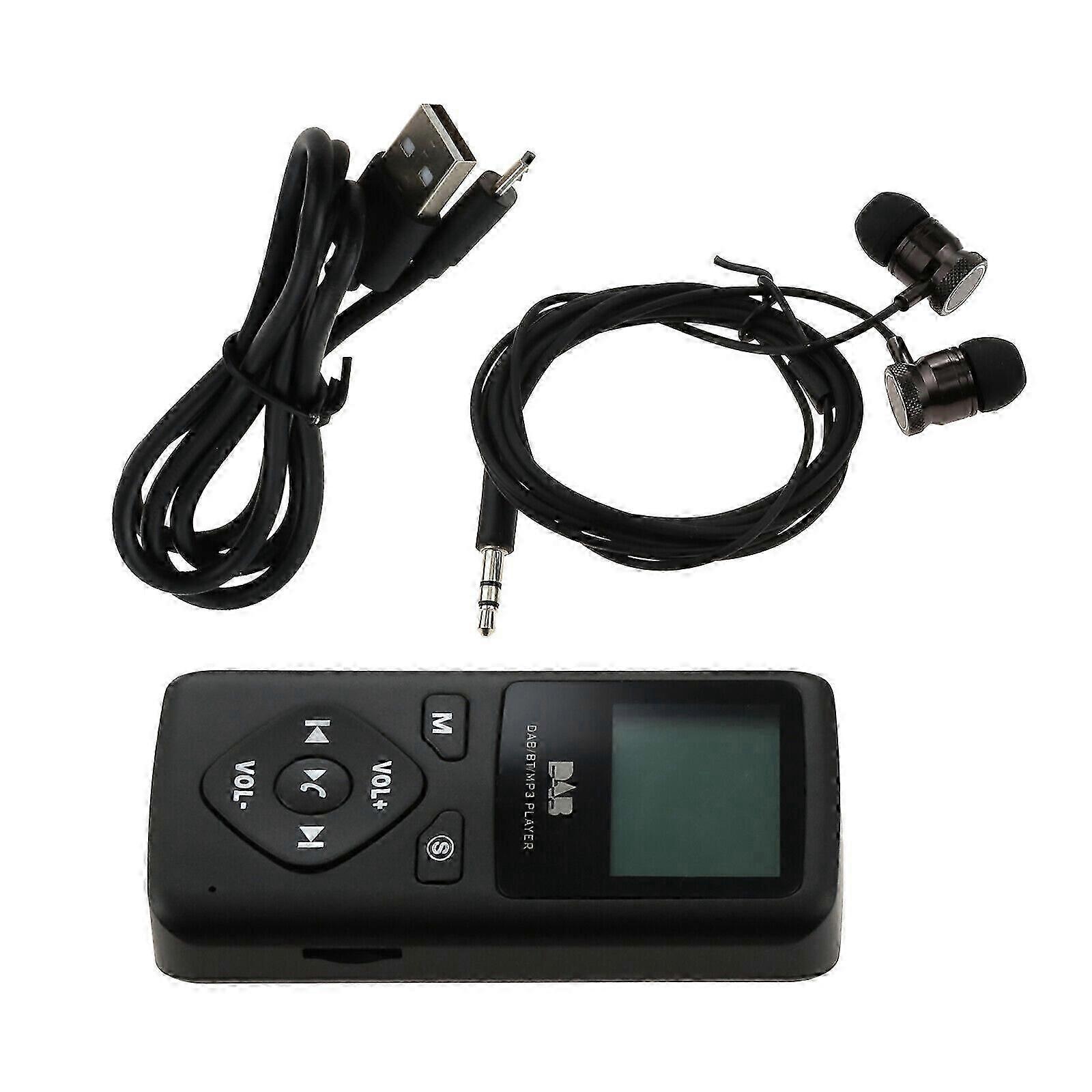 NEU Tragbare Tasche Digital FM DAB / DAB + Radio MP3-Player Bluetooth 4.0 PracticTa