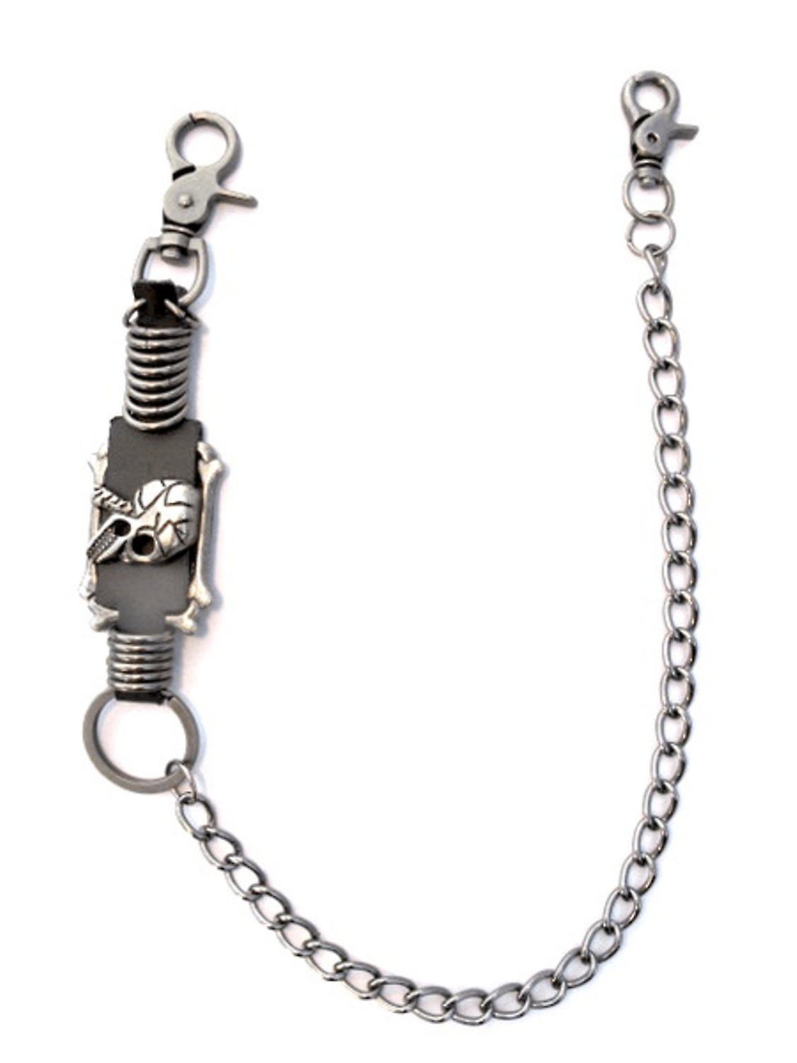 Trouser chain skull