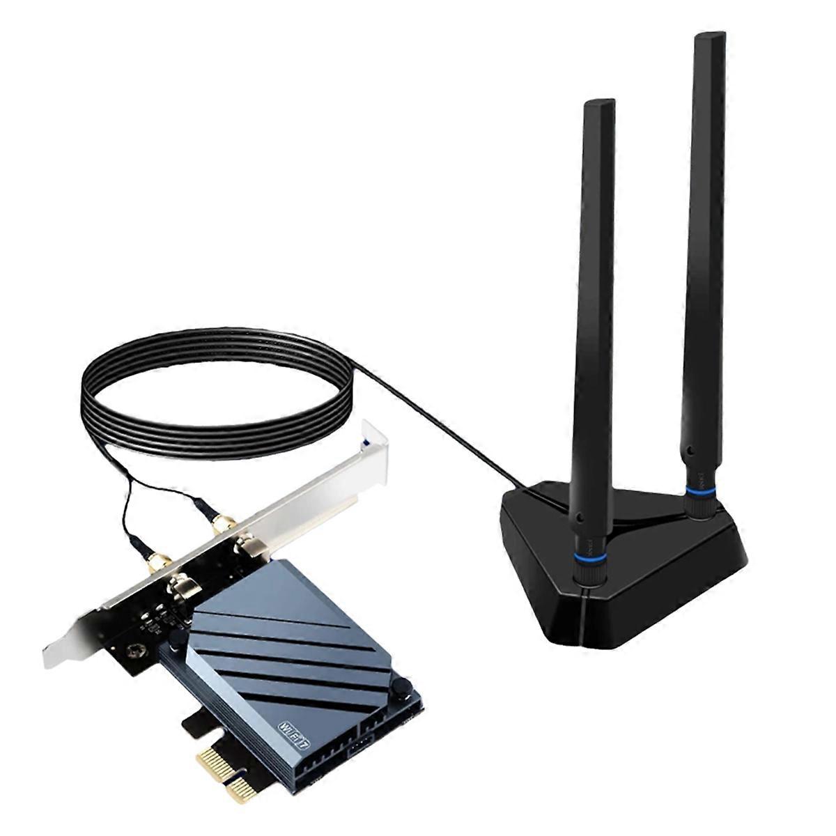 WI-FI 7 QCNCM865 PCIE Wifi Adapter Bluetooth 5.3 WiFi 7 Bis zu 5,8 Gbit/s Tri-Band mit Qualcomm Wirele