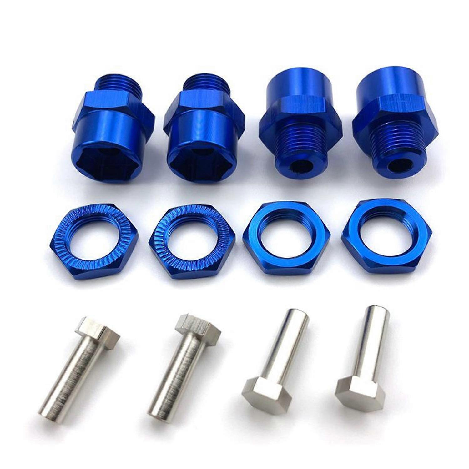 12mm Turn 17mm Hex Hub Adapter for 1/10 RC Car ,Dark Blue