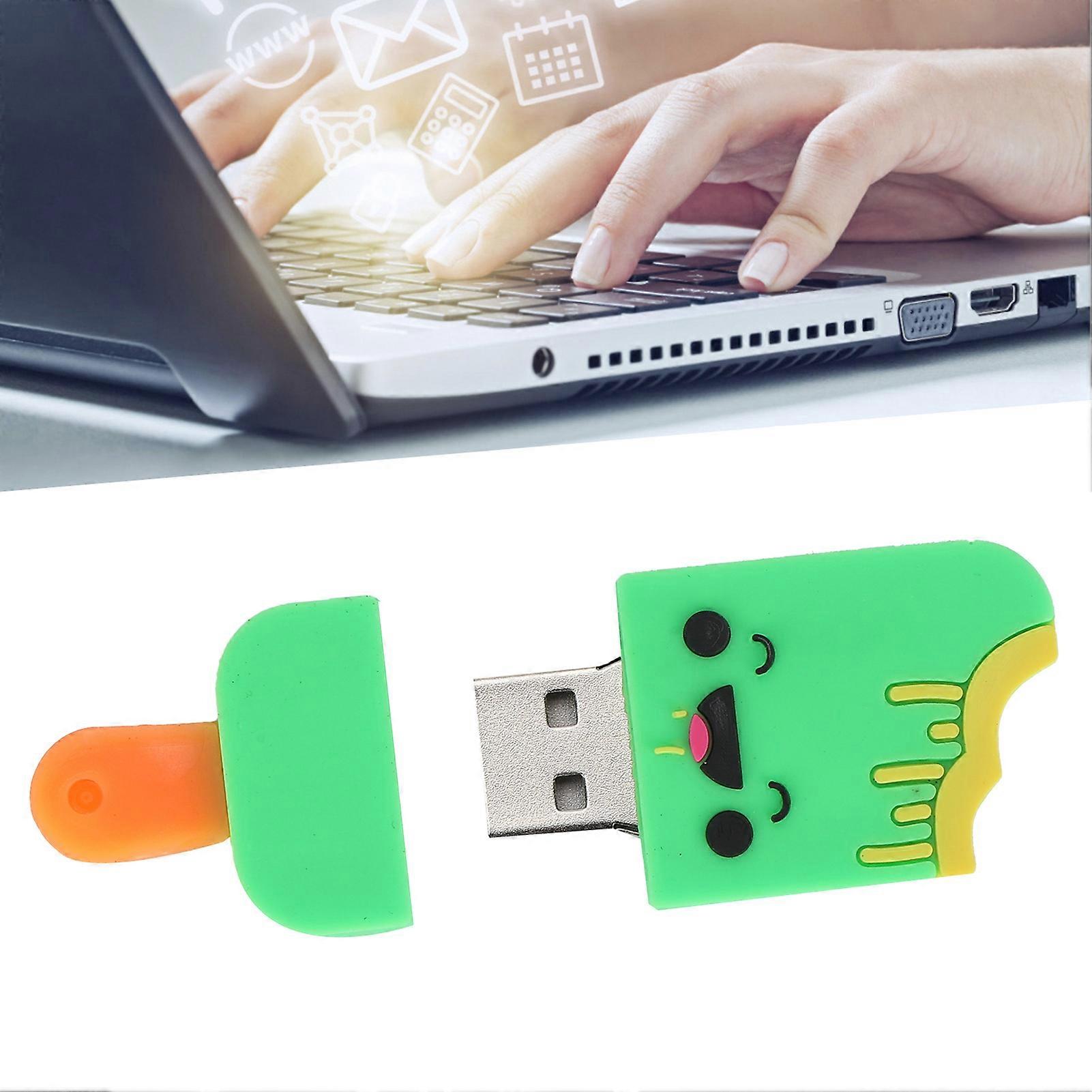 Cute Cartoon USB 2.0 Flash Drive 128GB Portable Data Storage