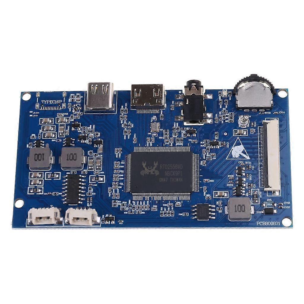 HDMIcompatible USB TypeC Control Driver Board RTD2556 Chip For LCD Screen