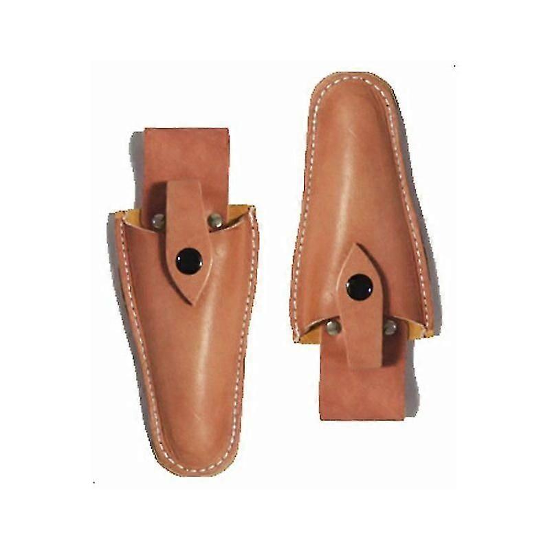 2pcs Leather Pruning Shears Pure Leather Garden Pruning Shears Case